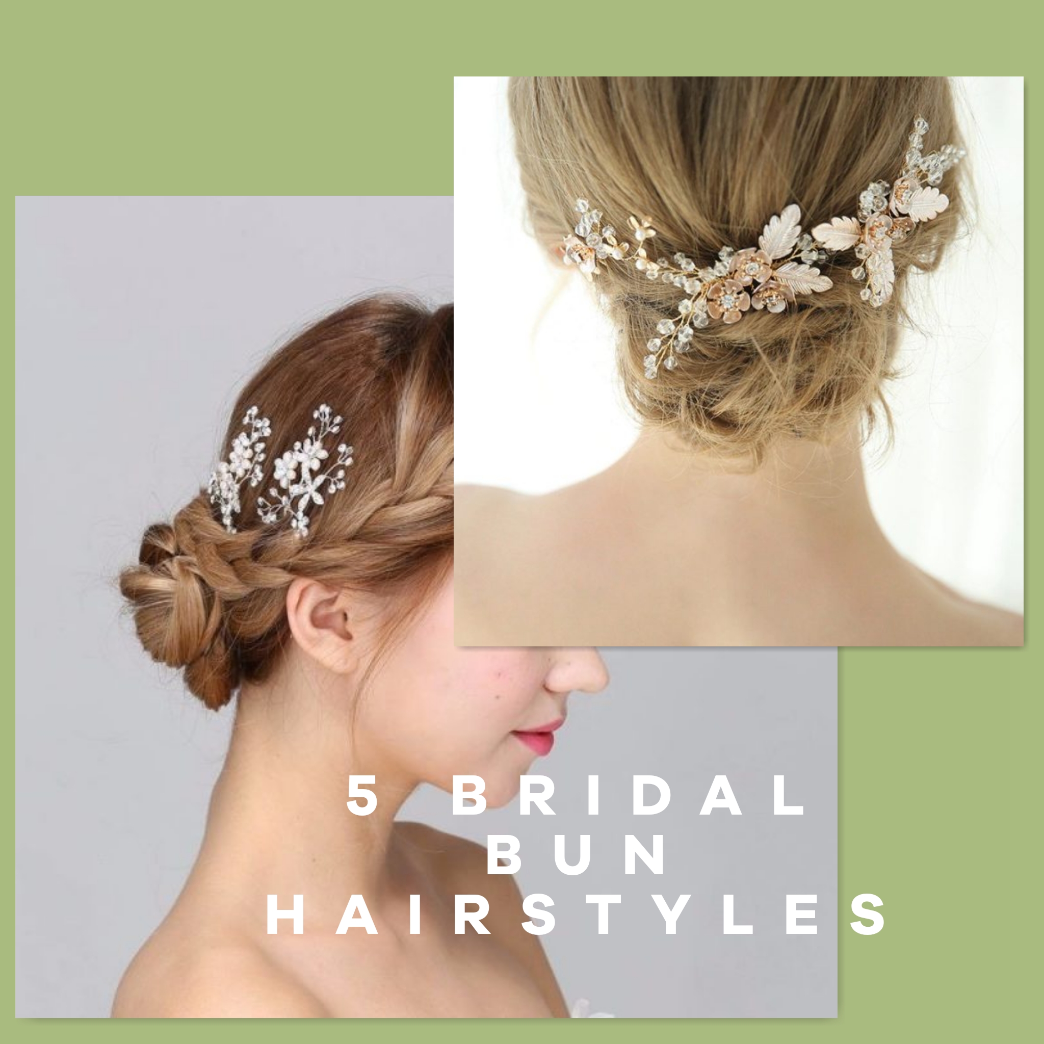5 best bridal bun hairstyles