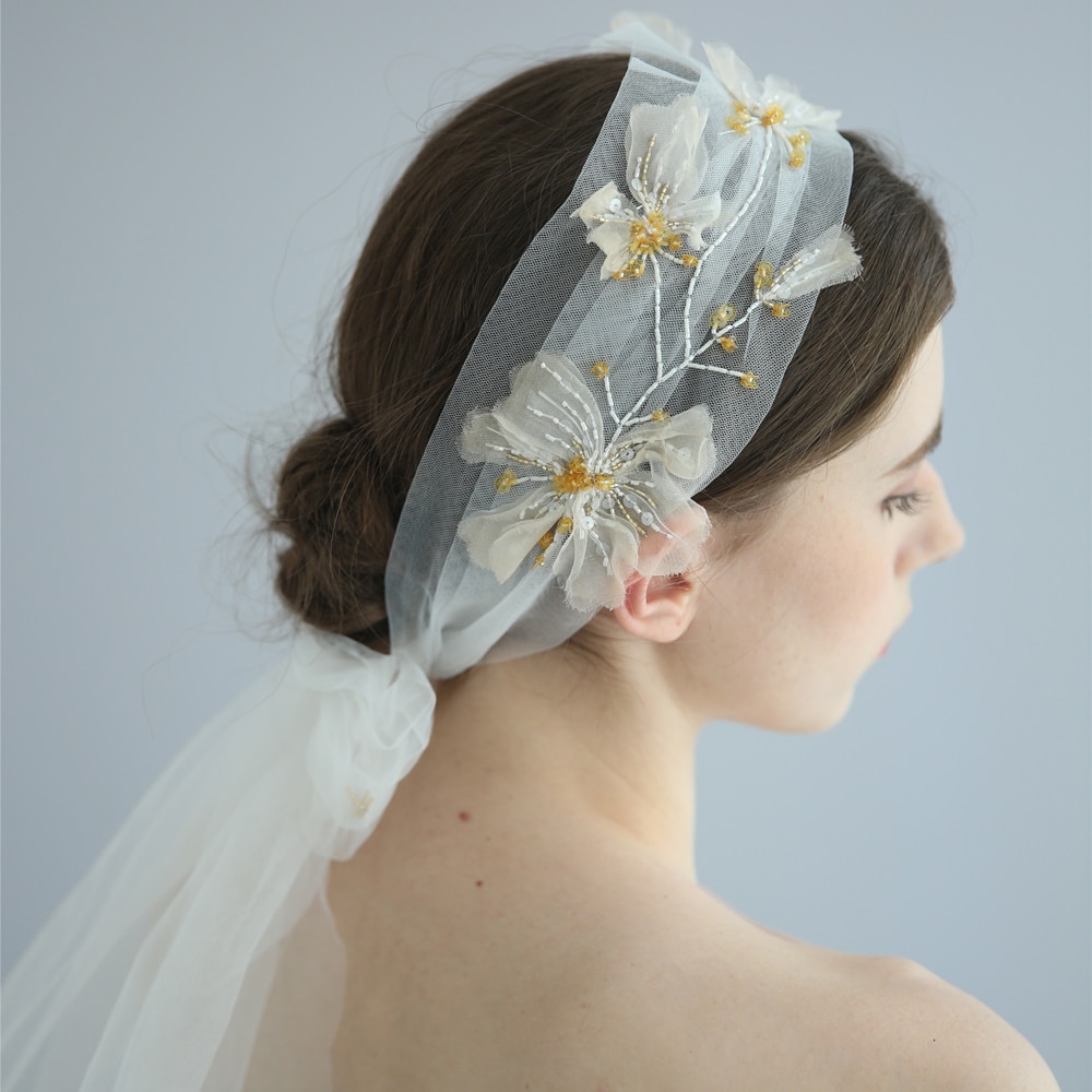 handmade bridal hairband