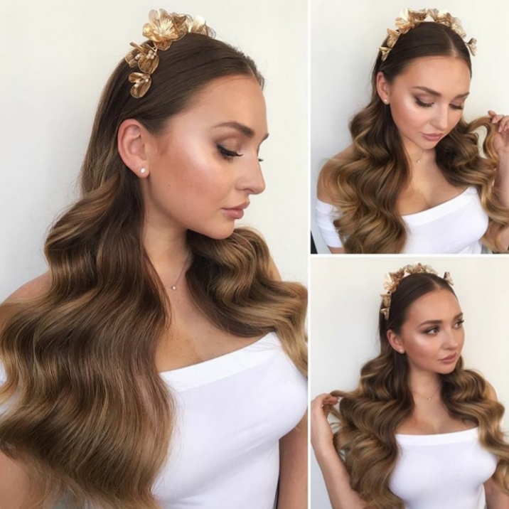 Wavy Wedding Hair